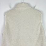 Southern Tide Peggy Sherpa Fleece Vest in White Alyssum Full Zip Size XL EUC Photo 13
