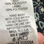 Saints & Hearts Floral Circle Print Swing Dress Blue Green Size Medium NWT Photo 4