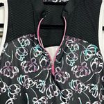 PGA Tour  Airflux 1/4 Zip Sleeveless Golf‎ Tank Black Multicolor Size Medium Photo 2