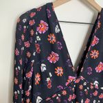 La Maison Talulah Pink Floral Long Sleeve Maxi Dress Medium Feminine Blue Photo 7