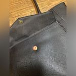 Liz Claiborne purse. Black pebbled leather Photo 3