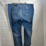 Torrid NWT  Womens Plus Size Boyfriend Straight Distressed Jeans 22XS Extra Short Photo 3