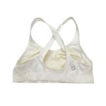 Moving Comfort Bra Womens Medium 34AB-36A Sports Wireless Crossback Ivory Mesh Photo 1