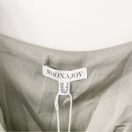 Shona joy NEW LUXE BIAS FRILL WRAP DRESS EUCALYPTUS Photo 5