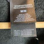 The North Face Black Fuzzy Zip Long Sleeve Athletic Sport Jacket M Photo 3