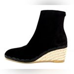 Salvatore Ferragamo CANARIA CROSTA ESPADRILLE WEDGE SUEDE BOOTIES SIZE 10.5 Photo 9