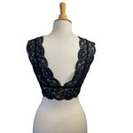 Women's Intimately Free People Black Lace Crop Top XS Photo 2