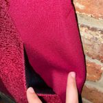 Tahari  Maroon Red Textured Sleeveless Kyle Sheath Dress Women's Size 4 Photo 3