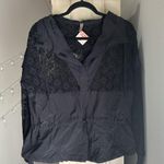 Free People FP Movement Pixie Pullover NWT Black Size XS Photo 3