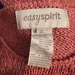 Easy Spirit Coral Crew Neck Sweater Photo 3