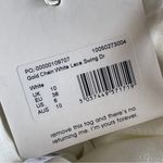 Missguided  | Cream Chain Strap Lace Swing Dress Sz 6 Photo 8