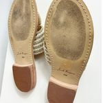 Jack Rogers Womens Jacks Rope Slip On Sandal sLeather Sole Gold Ivory 8 Photo 5