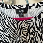 BCX ❤️ zebra print shrug sweater Mob Wife cardigan EUC medium CLEARANCE Photo 1