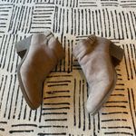 Bamboo  Beige Ankle Boot Block Heel Women's Shoe Size 10 Photo 1
