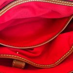 Dooney & Bourke Pebble Grain Small Lexington Black & Brown Pebbled Leather Tote Photo 7