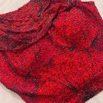 Cache Red and Black Beaded Top Photo 3