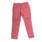 Woolrich Red Sunday Chino Crop Pants Women Size 4 Cotton Mid-Rise Flat Front Photo 7