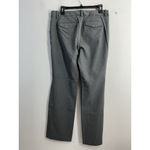 Eddie Bauer Womans  Mercer Fit Dress Pants 10 Gray Zip Clasp Pockets Photo 1