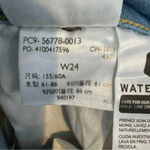 Levi's Levi’s Y2K Jewel Studded High Waisted Mom Jeans Light Wash Denim Size 24 Photo 11