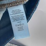 Loft Womens Jean Shorts Bermuda Cuffed Denim Stretch Pocket Blue Size 4/27 Photo 5