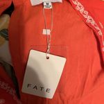 VICI NWT Dolls Fate Peasant Tunic Top Size M Red & White Embroidery Photo 10