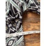 Billabong S5 Tribal Pattern Open Front Cardigan Sweater Large Photo 2