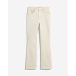 Madewell Mid-Rise Kick Out Jeans, Petite 24, Off-White Photo 6