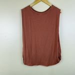 Athleta  Women’s XL Sleeveless Athletic Top – Orange-Brown, Side Openings Photo 1