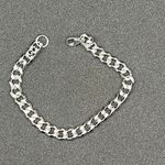 Silver chain stainless steel bracelet Photo 0