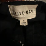 Olive & Oak  navy striped driftwood dreamer romper size M Photo 8