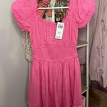 Hollister Pink Detailed Romper  Photo 0