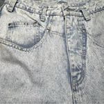 LA Gear Y2K Acid Wash High Waisted Mom Jeans Tapered Leg Sz 7 Vintage Blue Photo 6