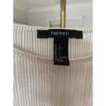 Forever 21  Metallic Mini Dress Champagne Glam Party Wedding Baddie 90s Y2K Event Photo 3