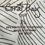 Coral Bay Golf | ladies golf shirt. Size: PL Photo 5