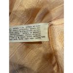 ZARA Long Sleeve Oversized Flowing Loose Semi Sheer V Neck Blouse XS Soft Peach Photo 10