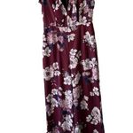 Anthropologie Yumi Kim Floral Print Cutout Jumpsuit Size M Date Night Bow Classy Photo 2
