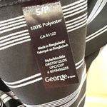 George black and white striped sleeveless top Photo 6