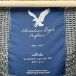 American Eagle AEO  Outfitters (M) Womens Gray Knit Wool Blend Sweater Jacket Photo 8