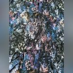 Cloth & Stone  Shirt Multicolor Long Sleeve Elastic Smock Neck Wrists Crop M Photo 4