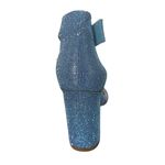 Jeffrey Campbell Share  Blue Rhinestone Sandal Heel Size 8 Right Shoe Only Ampute Photo 3