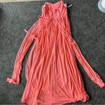 David's Bridal david’s bridal style-your-way 6 tie long mesh bridesmaiu dress Photo 5