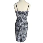 Forever 21 Contemporary Vine Print Mid Length Size Small Soft Cocktail Dress Photo 7