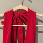 Free People Red  Halter Romper Photo 4