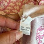 Pink Elephant Buttoned Collar Pajama Top Size M Photo 5