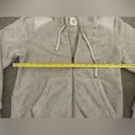 Billabong Faux Fur Zip-Up Hoodie Sweatshirt Photo 9