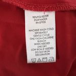 Susan Graver Shirt Womens 1X Red Tunic Top Liquid Knit Casual Work Versatile Photo 6