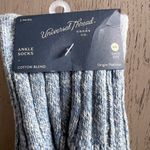 Universal Threads Universal Thread Blue and Gray Ankle Socks Photo 2