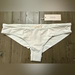Eberjay NWT Eberjey Women’s Standard So Solid Coco Bikini BOTTOM ONLY - Medium - Ecru Photo 3