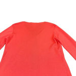 April Cornell Traders Retro Cardigan Embroidered Sequin Trim Size Medium Women's Orange Photo 8