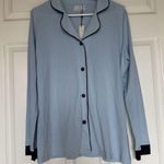 Cosabella  Bella Long Sleeve Top Aasmani Blue/Navy Blue Photo 0